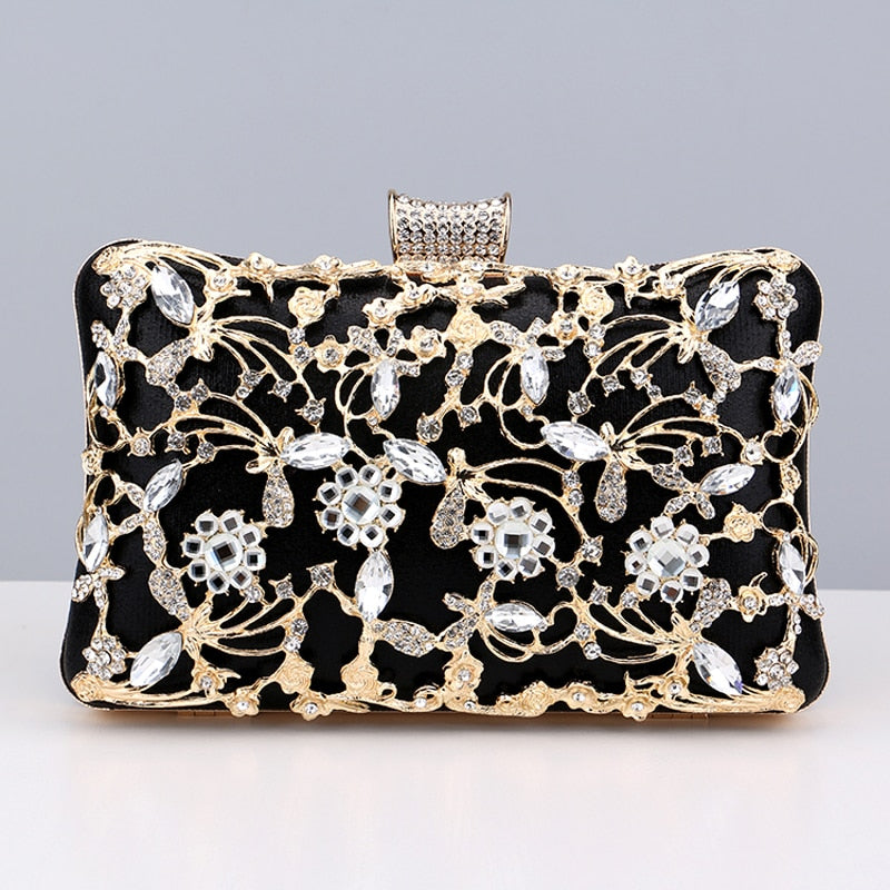 Rhinestone Clutch Evening Bag Luxury | Women's Rhinestone Evening Bags