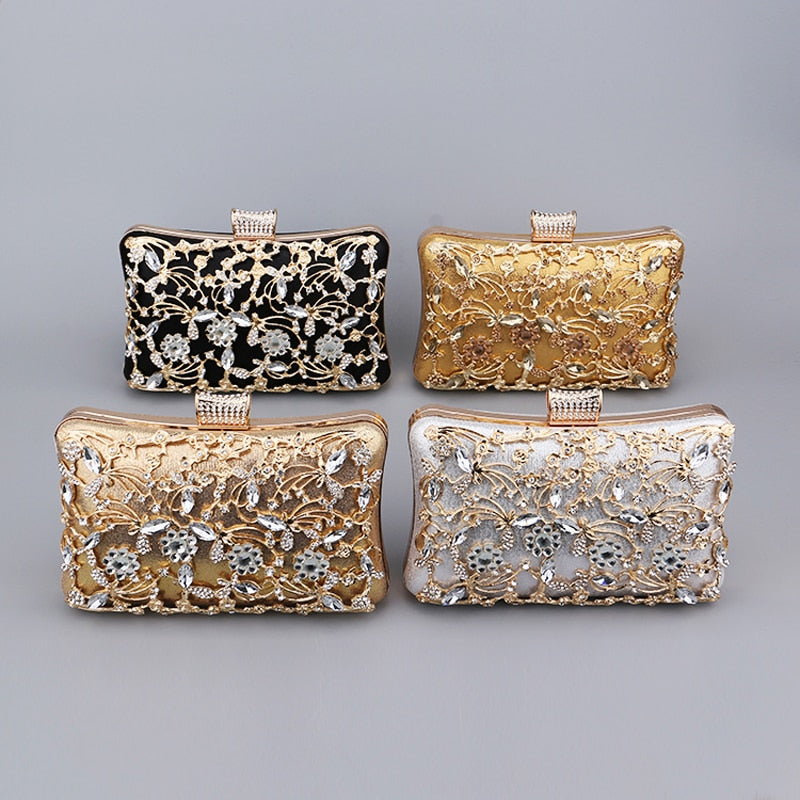 Rhinestone Clutch Evening Bag Luxury | Women's Rhinestone Evening Bags
