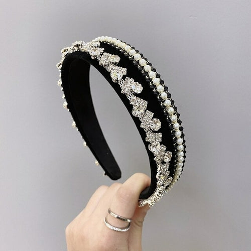 Rhinestone Knot Headband Women | Headband Preal Crystal Knot | Hair