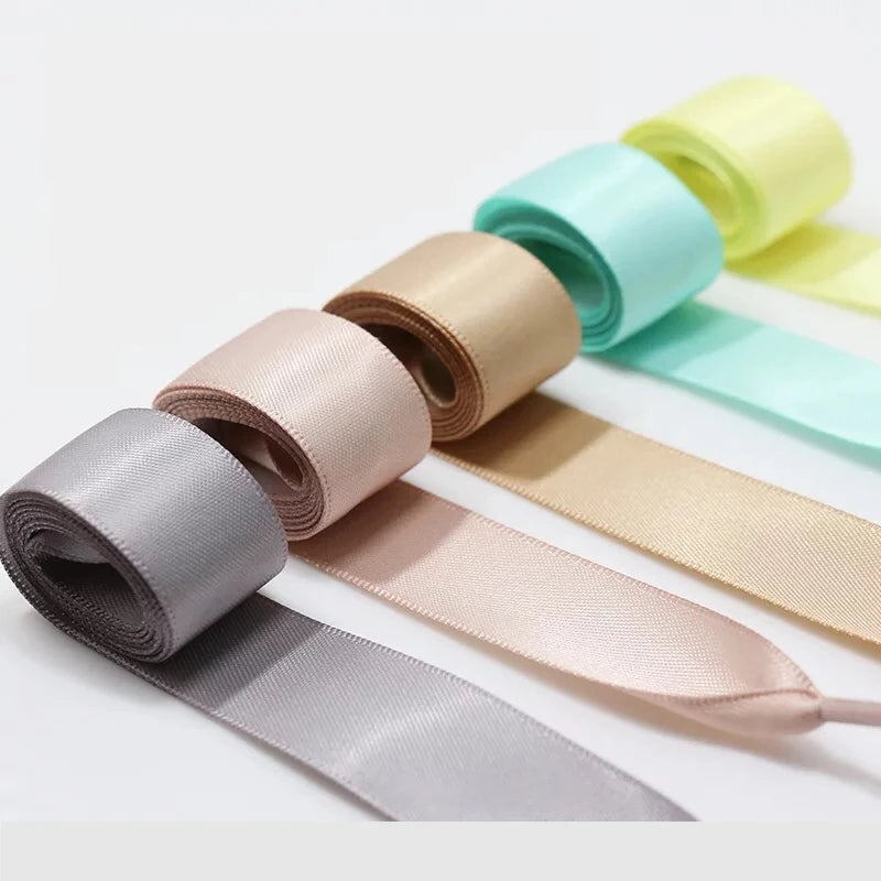 1Pair 2CM Width Satin Shoe laces Flat Silk Ribbon ShoeLaces Boots Sneakers ShoeLace 19 Colors Length 80CM 100CM 120CM S-1