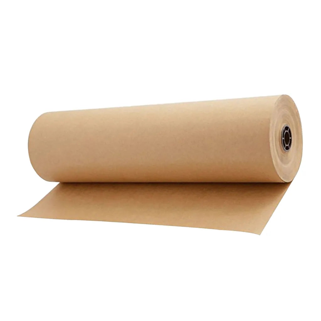 1 Roll 30M Brown Kraft Wrapping Paper Parcel Packing Paper for DIY Wedding Birthday Party Christmas Gift Packing