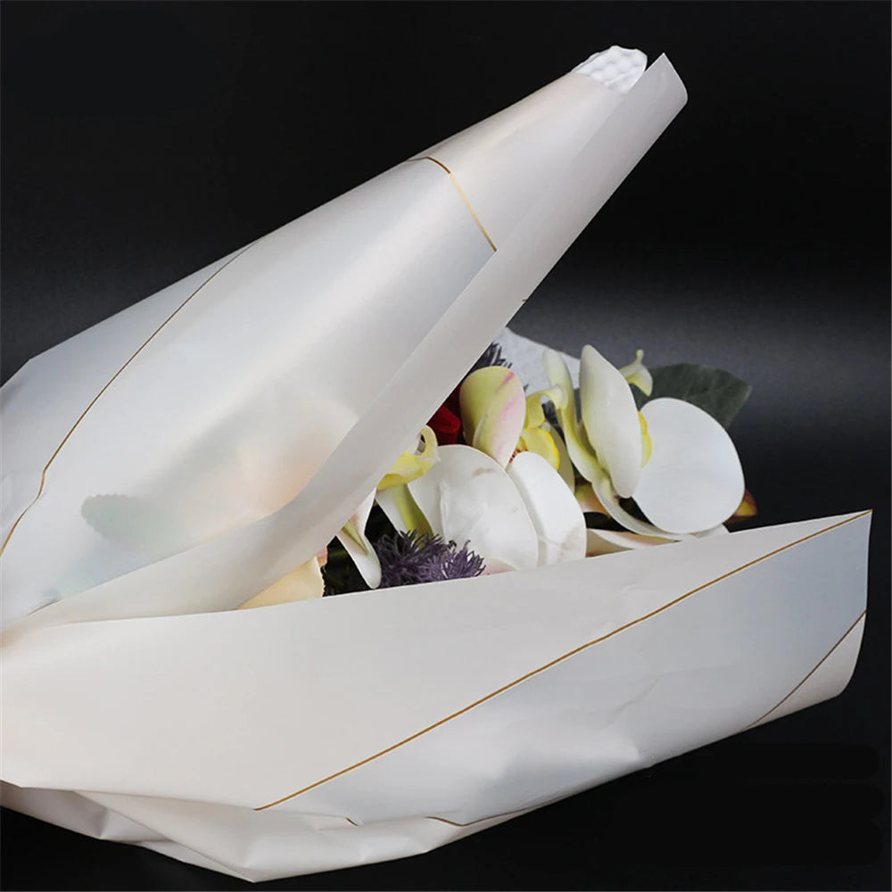 20PCS Flower Wrapping Paper Mist Paper Rose Bouquet Packaging Material Korean Paper Flower Arrangement Supplies