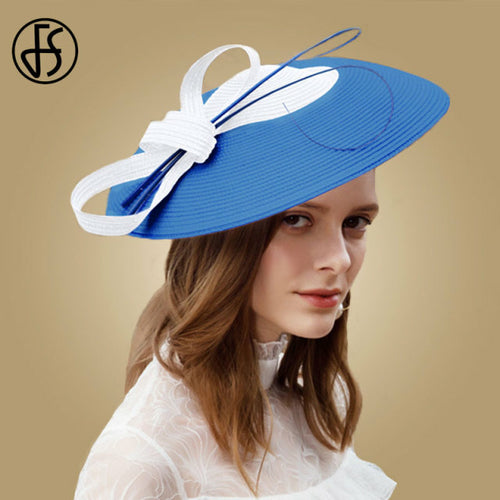 Fs Fascinators Black White Weddings Pillbox Hat For Women Straw Fedora