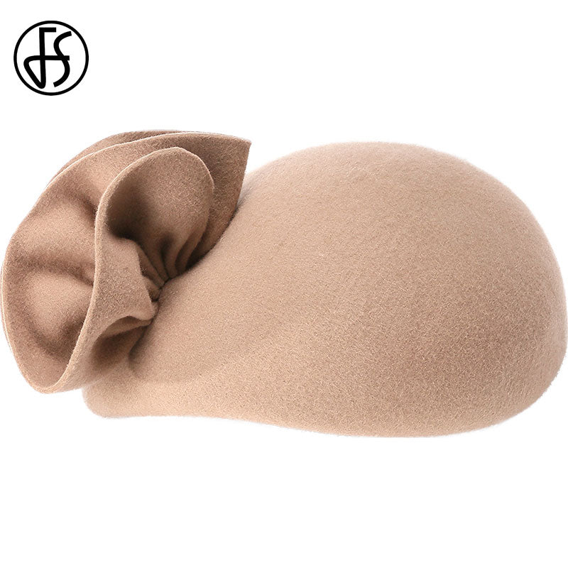 Elegant Women Church Hats Fascinator | Wedding Vintage Hats Women -