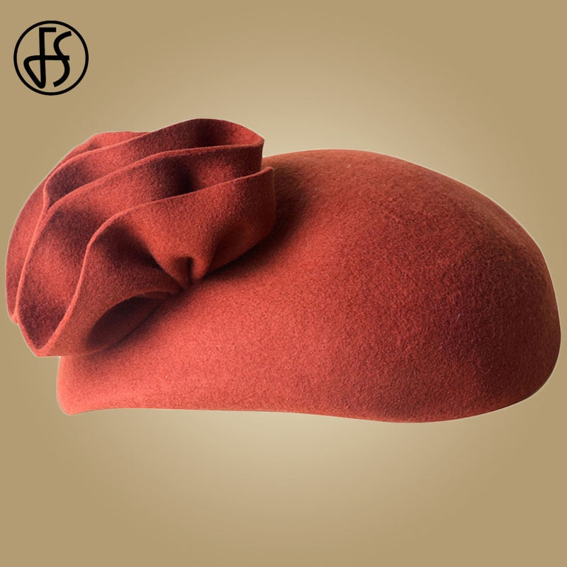 Elegant Women Church Hats Fascinator | Wedding Vintage Hats Women -