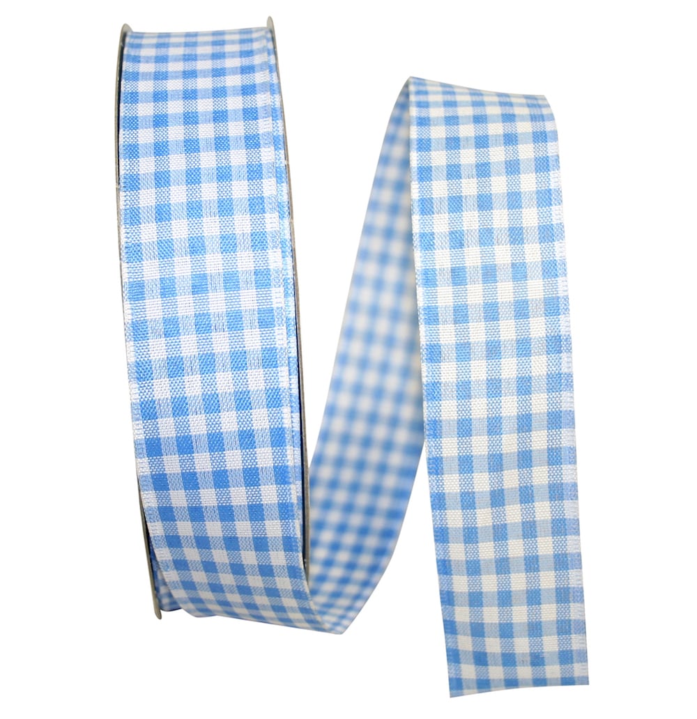 Reliant Ribbon 90052W-053-09K Great Gingham 3 Value Wired Edge Ribbon