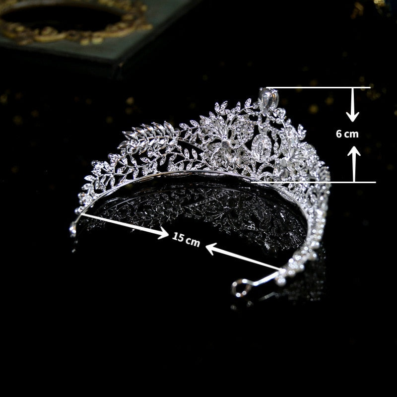 Wedding High end Crown Studio with Makeup Bride Headdress Baroque